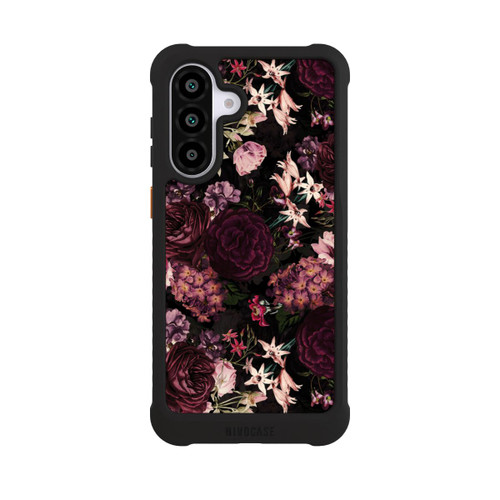 Samsung Galaxy A56 5G NIVOmax Blumentapete dunkelviolett