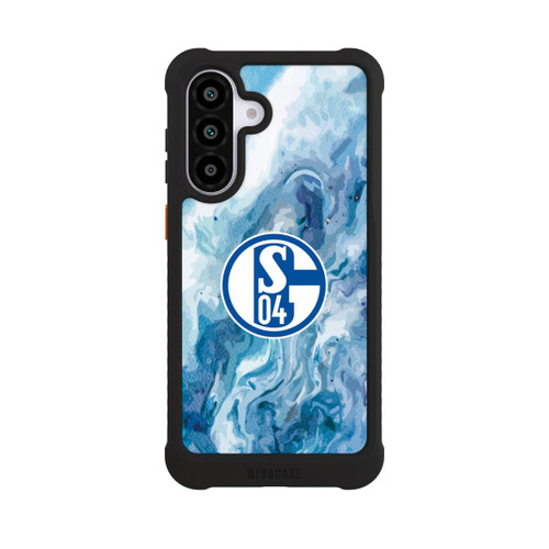 Samsung Galaxy A56 5G NIVOmax Schalke 04 Flüssig Blau