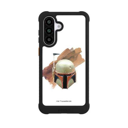 Samsung Galaxy A56 5G NIVOmax Casque Boba Fett Blanc