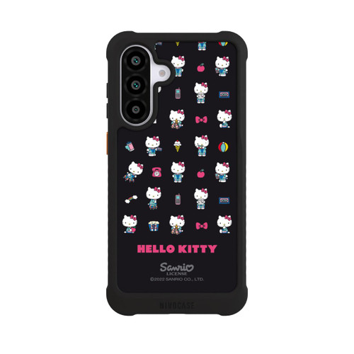 Samsung Galaxy A56 5G NIVOmax Hello Kitty 90s Schwarz