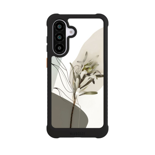 Samsung Galaxy A56 5G NIVOmax Boho Line Art Olivgrün