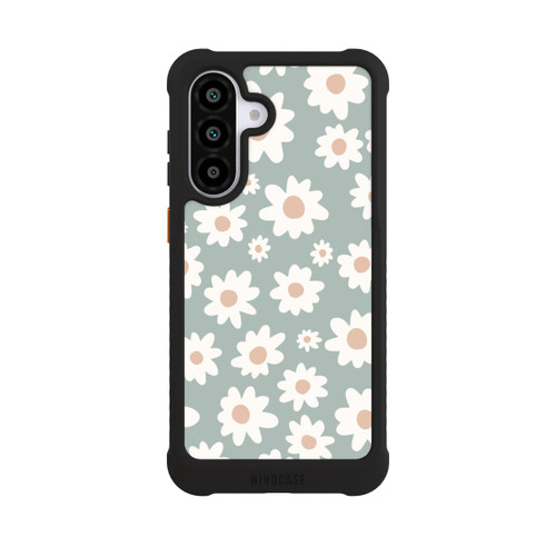 Samsung Galaxy A56 5G NIVOmax Gänseblümchen Muster grün