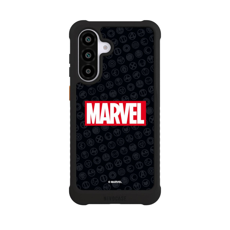 Galaxy A56 5G NIVOmax Marvel Logo Black Red 