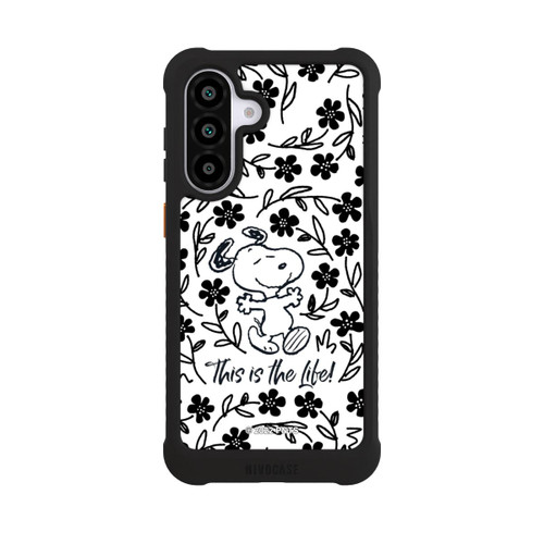 Samsung Galaxy A56 5G NIVOmax Snoopy schwarz und weiß This Is The Life