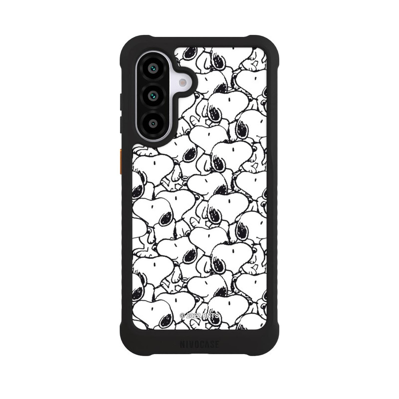 Galaxy A56 5G NIVOmax Snoopy Pattern Black And White