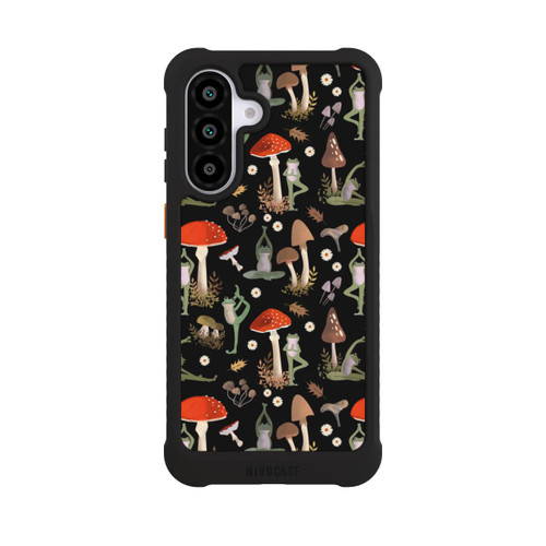 Samsung Galaxy A56 5G NIVOmax Yoga-Frösche mit Pilzen