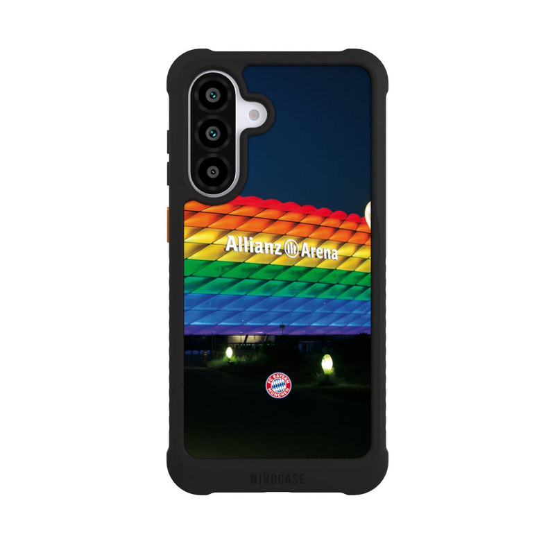 Galaxy A56 5G NIVOmax Allianz Arena Regenbogen