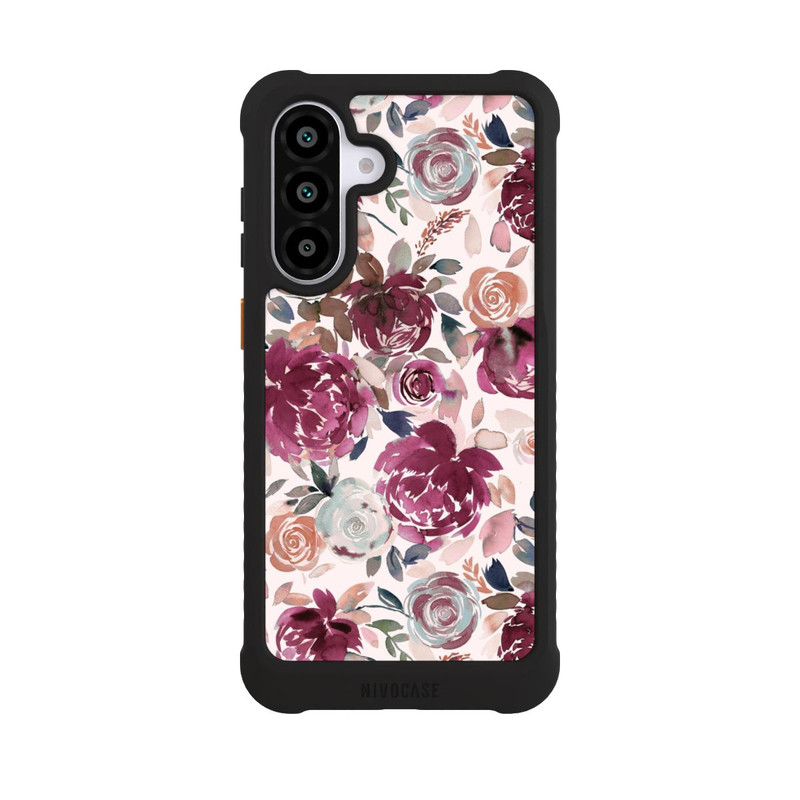 Galaxy A56 5G NIVOmax Herbstpfingstrosen und Rosen in Rosa