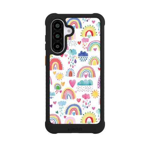 Samsung Galaxy A56 5G NIVOmax Schöne Regenbogen-Multi-Rot
