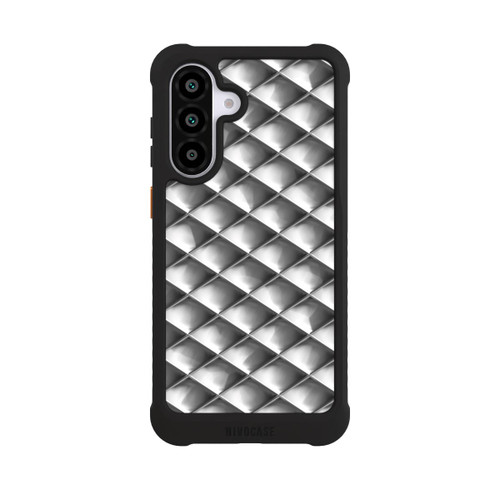 Samsung Galaxy A56 5G NIVOmax Carrés argentés Glamour