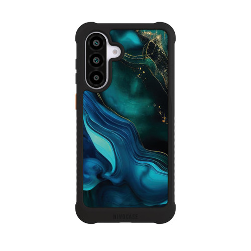 Samsung Galaxy A56 5G NIVOmax Encre bleue et dorée