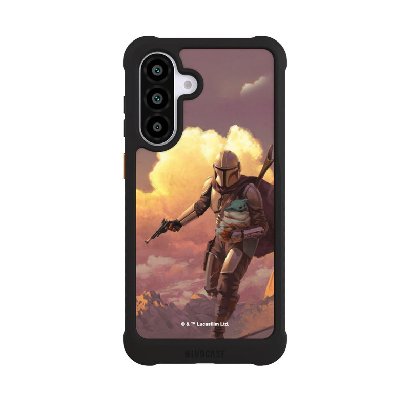 Galaxy A56 5G NIVOmax Der Mandalorianer und Grogu Sonnenguntergang Wolken