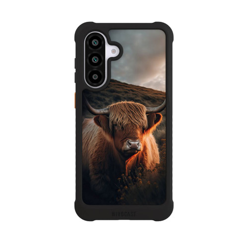 Samsung Galaxy A56 5G NIVOmax Vache Highland avec de grandes cornes avec IA