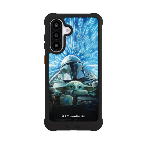 Samsung Galaxy A56 5G NIVOmax Grogu and Mando Flying Blue