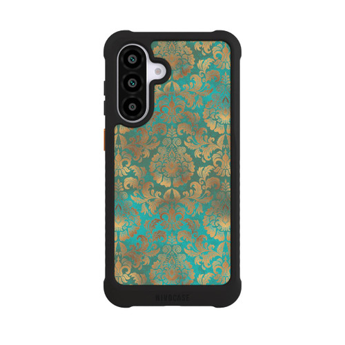 Samsung Galaxy A56 5G NIVOmax Damasttapete Türkis