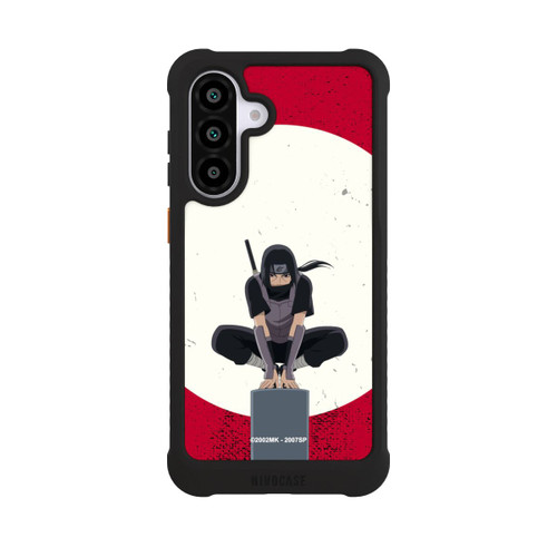 Samsung Galaxy A56 5G NIVOmax Itachi Uchiha Symbol Roter Hintergrund