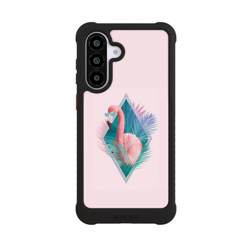 Samsung Galaxy A56 5G NIVOmax Tropische Pflanzen Flamingo