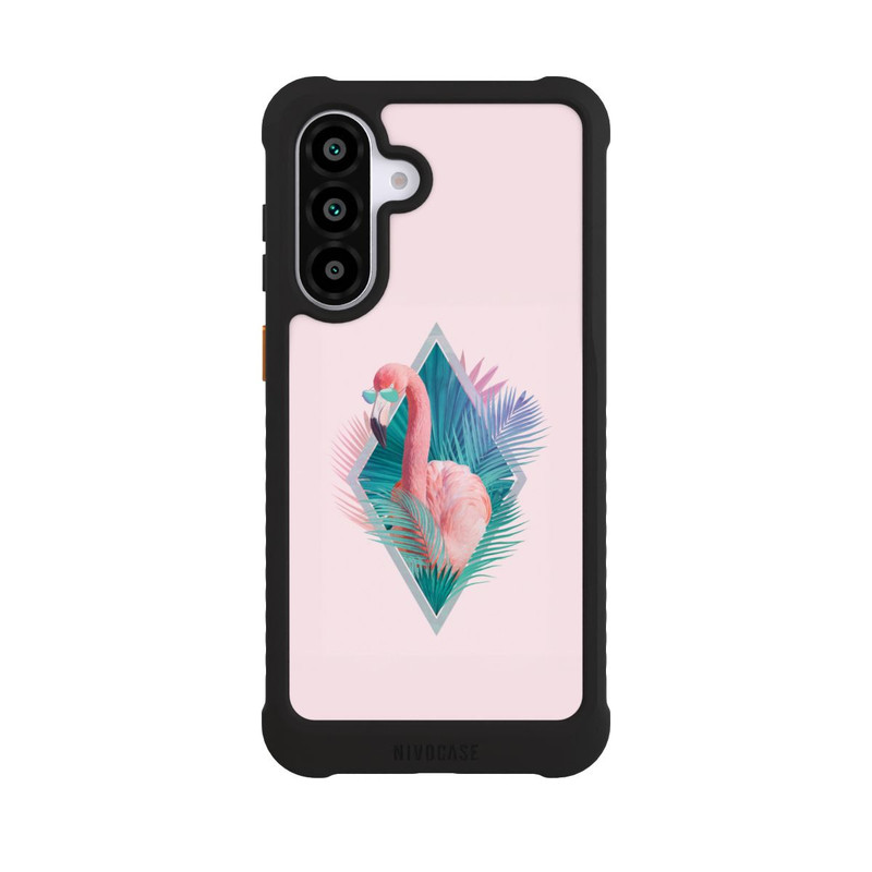 Galaxy A56 5G NIVOmax Tropische Pflanzen Flamingo