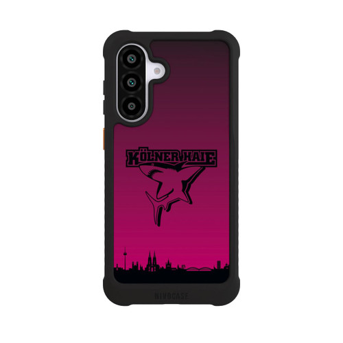 Samsung Galaxy A56 5G NIVOmax Kölner Haie Skyline Pink