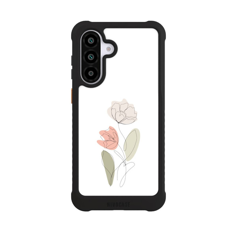 Galaxy A56 5G NIVOmax Blume Line Art Beige