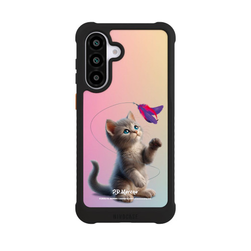 Samsung Galaxy A56 5G NIVOmax Playing Cat with Feather