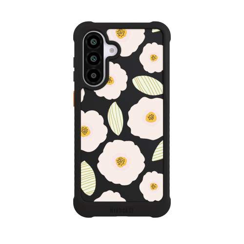 Samsung Galaxy A56 5G NIVOmax Simple Pastell Flowers Light Transparent