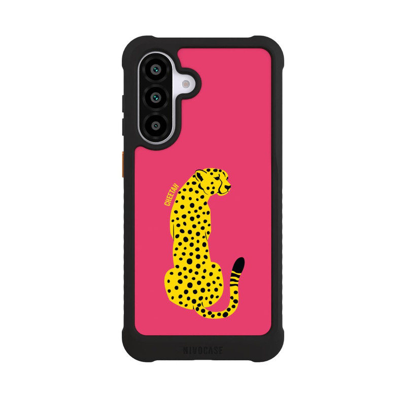 Galaxy A56 5G NIVOmax Colourful Yellow Cat