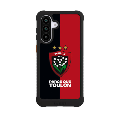 Samsung Galaxy A56 5G NIVOmax RCT Logo Rouge Noir