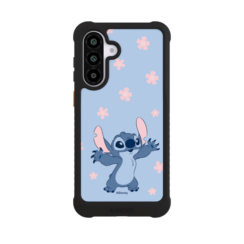 Galaxy A56 5G NIVOmax Stitch Pastel Flowers Blue