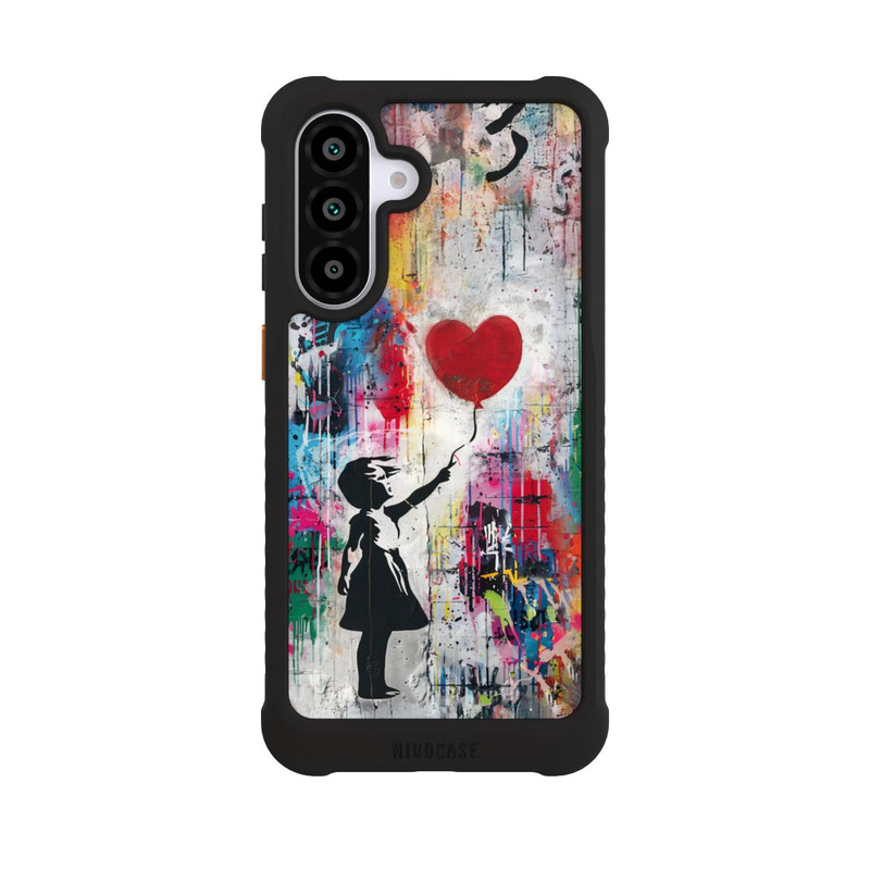 Galaxy A56 5G NIVOmax Balloon Girl Colorful