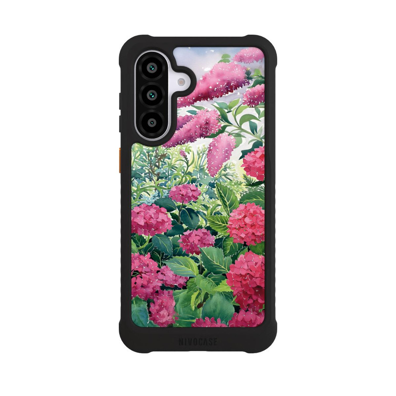 Galaxy A56 5G NIVOmax Garden Hydrangeas and Buddleia by Christopher Ryland