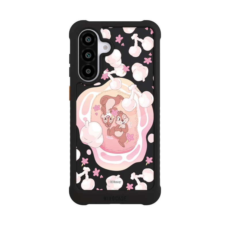 Galaxy A56 5G NIVOmax Chip and Dale Pink Transparent
