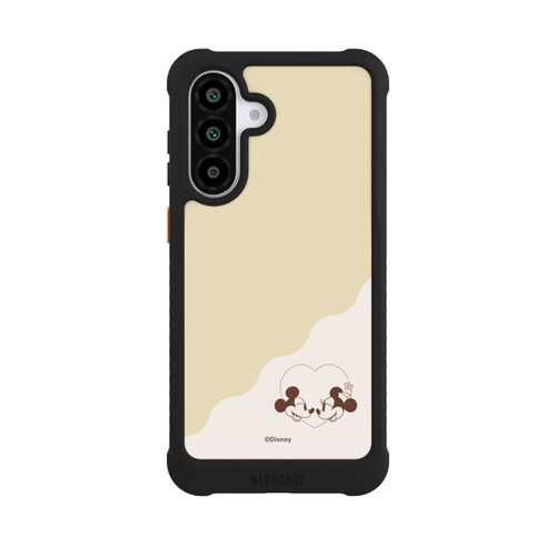 Samsung Galaxy A56 5G NIVOmax Mickey and Minnie Love Heart Beige
