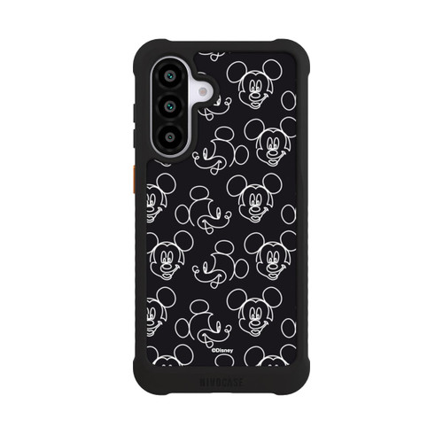 Samsung Galaxy A56 5G NIVOmax Disney Mickey Faces Black Line Art Pattern