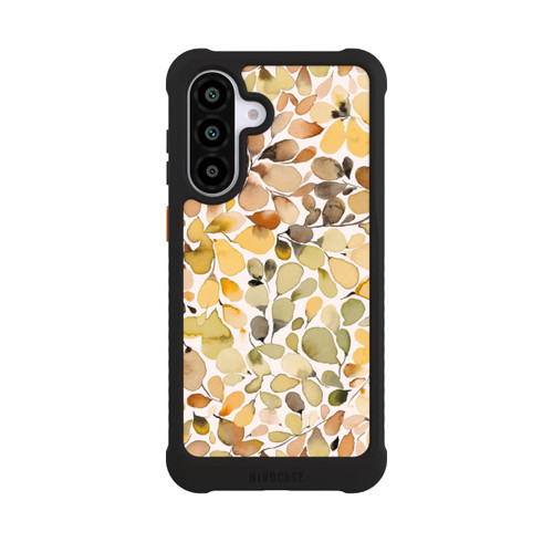 Samsung Galaxy A56 5G NIVOmax Eucalyptus Watercolor Leaves Brown Autumn