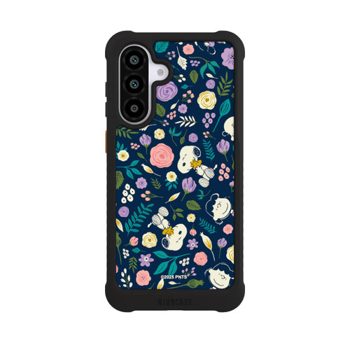 Samsung Galaxy A56 5G NIVOmax Peanuts Dark Flower Pattern