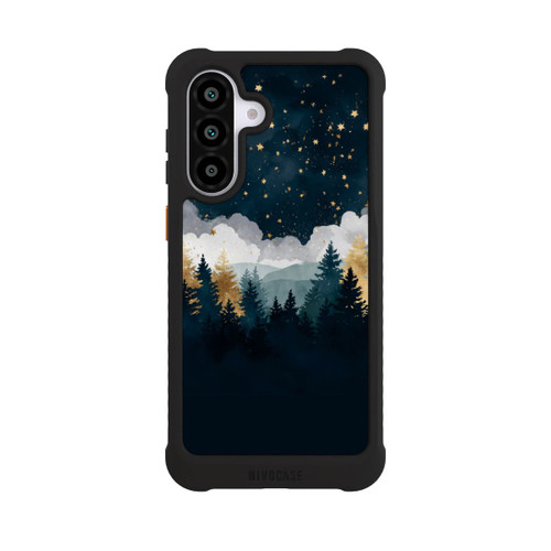 Samsung Galaxy A56 5G NIVOmax Forêt Nocturne Indigo