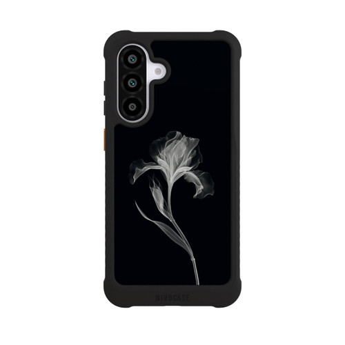 Samsung Galaxy A56 5G NIVOmax Negativ Flower Grey on Black with AI