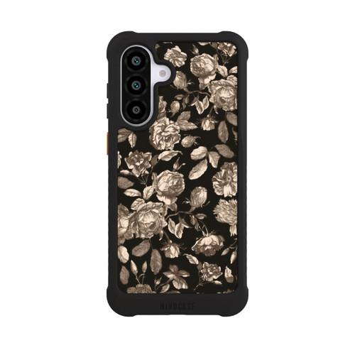 Samsung Galaxy A56 5G NIVOmax Leinwand dunkle Blumen