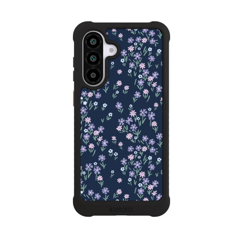 Samsung Galaxy A56 5G NIVOmax Dark Blue Floral Theme
