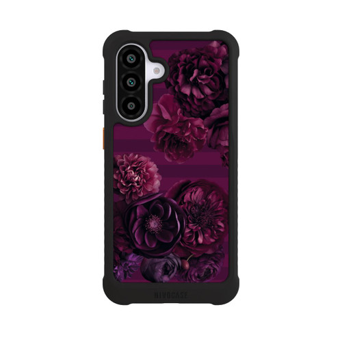 Samsung Galaxy A56 5G NIVOmax Majestic Baroque Blossom Dream Burgundy Pink with AI
