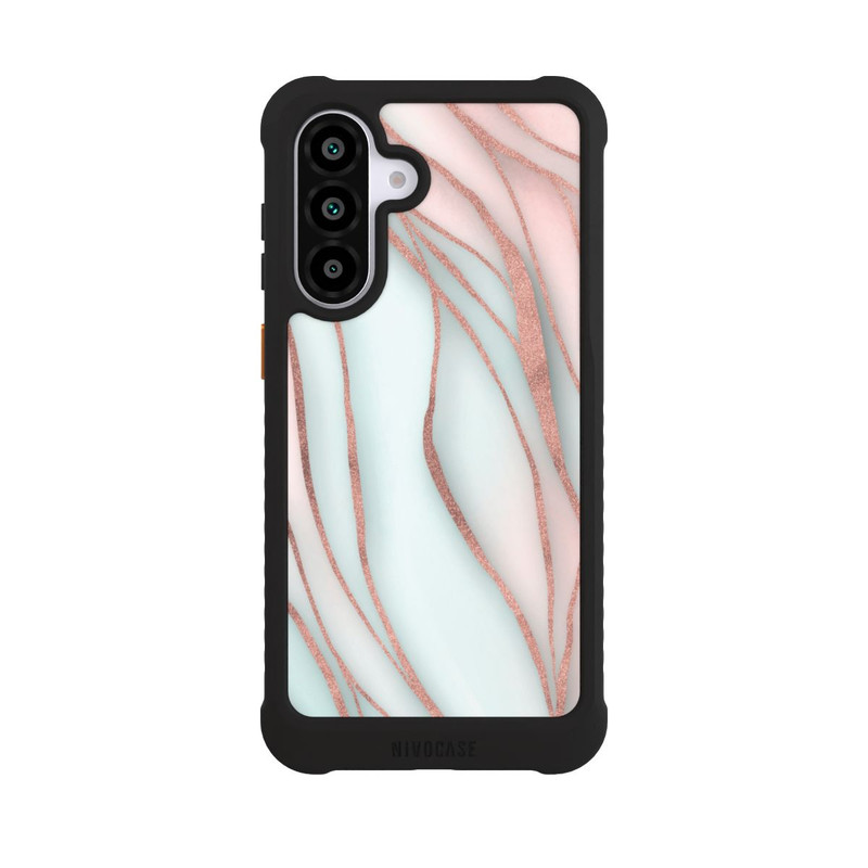 Galaxy A56 5G NIVOmax Soft Waves Gold Rose Gold