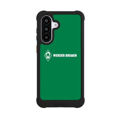 Samsung Galaxy A56 5G NIVOmax Werder Bremen Schriftzug Raute Grün