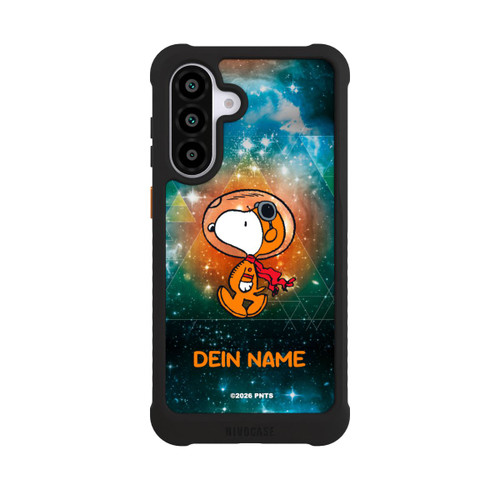 Samsung Galaxy A56 5G NIVOmax Snoopy Weltraumreisender Personalisierbar