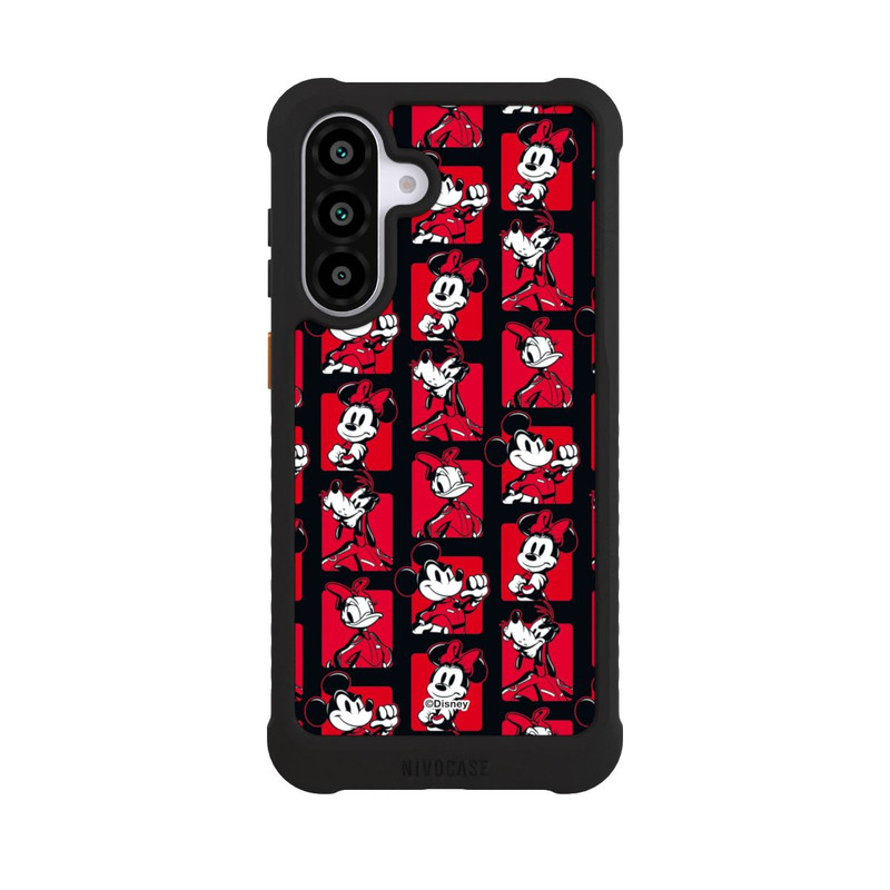 Galaxy A56 5G NIVOmax Mickey Mouse Racing Pattern Red