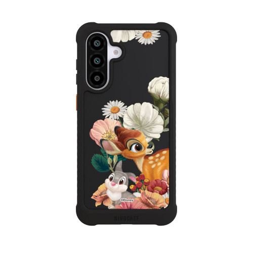 Samsung Galaxy A56 5G NIVOmax Bambi und Klopfer Blumen Transparent