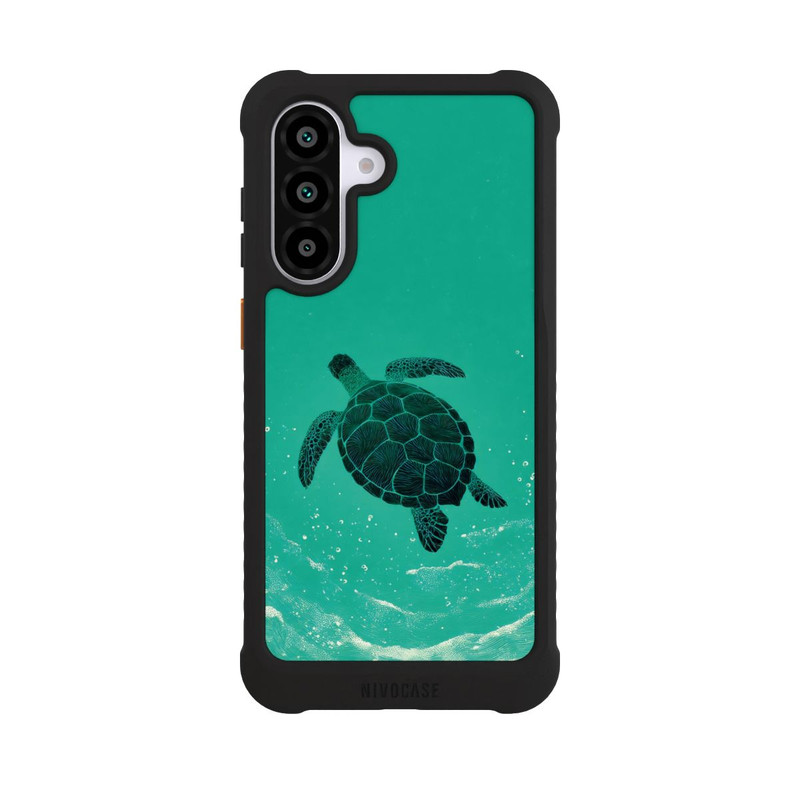 Galaxy A56 5G NIVOmax Turtle in the Ocean with AI