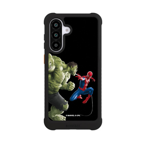 Samsung Galaxy A56 5G NIVOmax Spider-Man fights Hulk