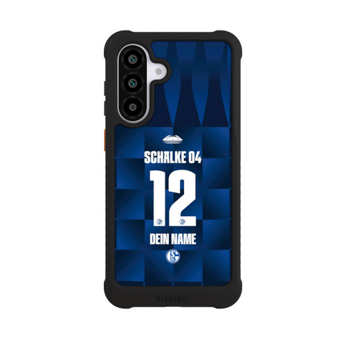 Samsung Galaxy A56 5G NIVOmax Schalke 04 Trikot Personalisierbar 26-27
