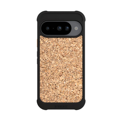 Google Pixel 10 NIVOmax Kork Holzlook